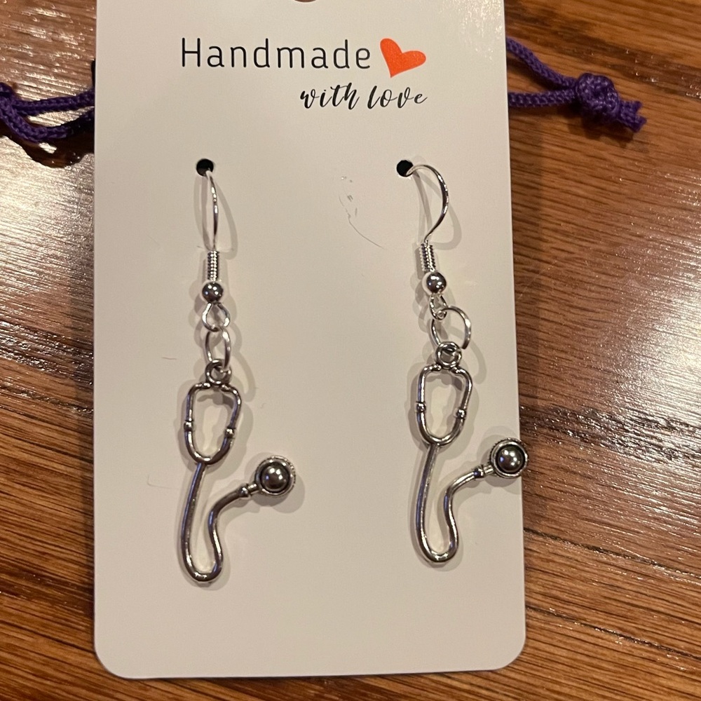 Stethoscope earrings